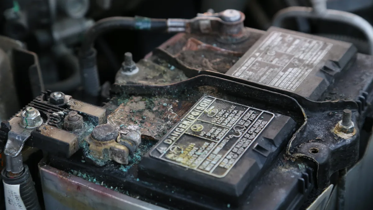 battery contacts corrosion