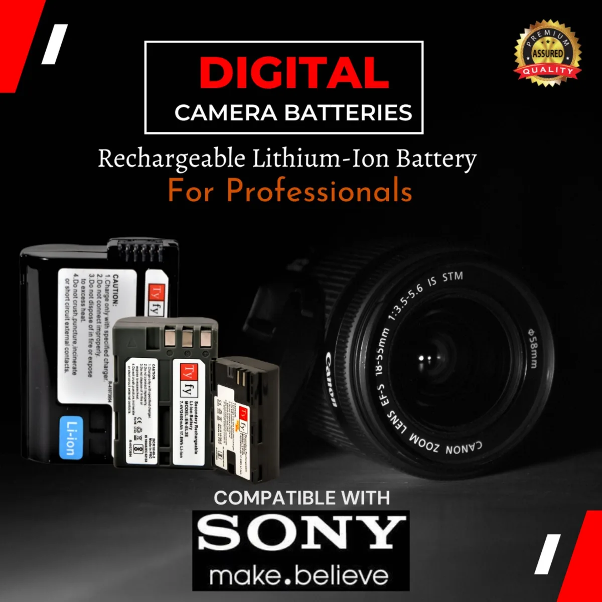 Battery pack (NP‑FV70 / NP‑FV100A)
