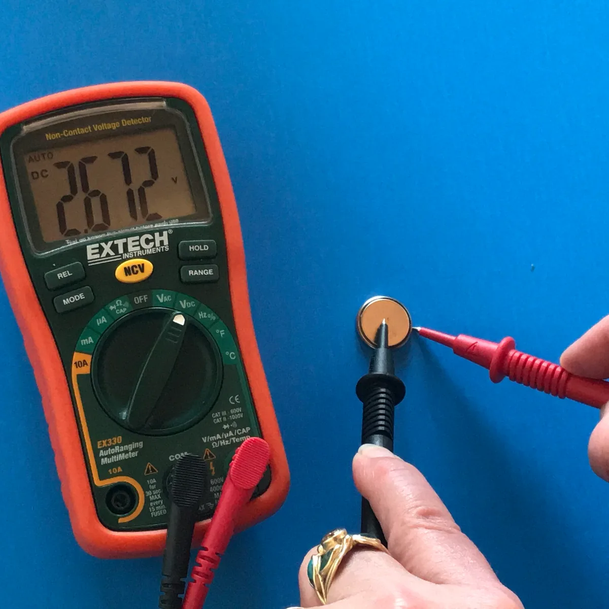 battery voltage