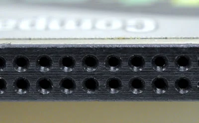 bent card slot pins
