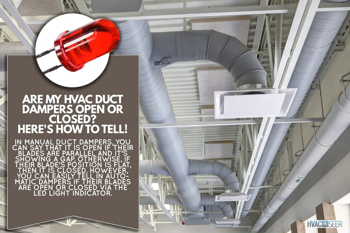 blocked bathroom fan duct damper