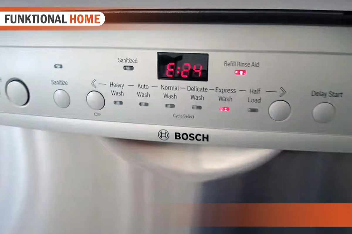Bosch Dishwasher E24 E25 Error Codes