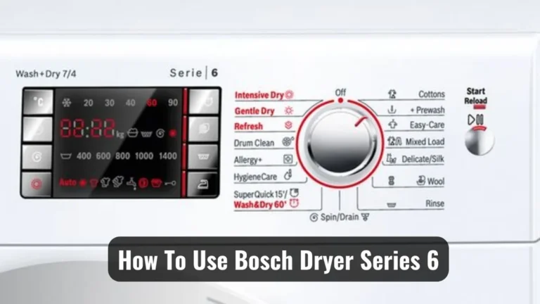 Bosch Dryer Error Codes