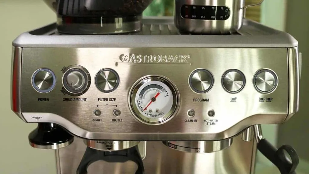 Breville Barista Express pressure gauge
