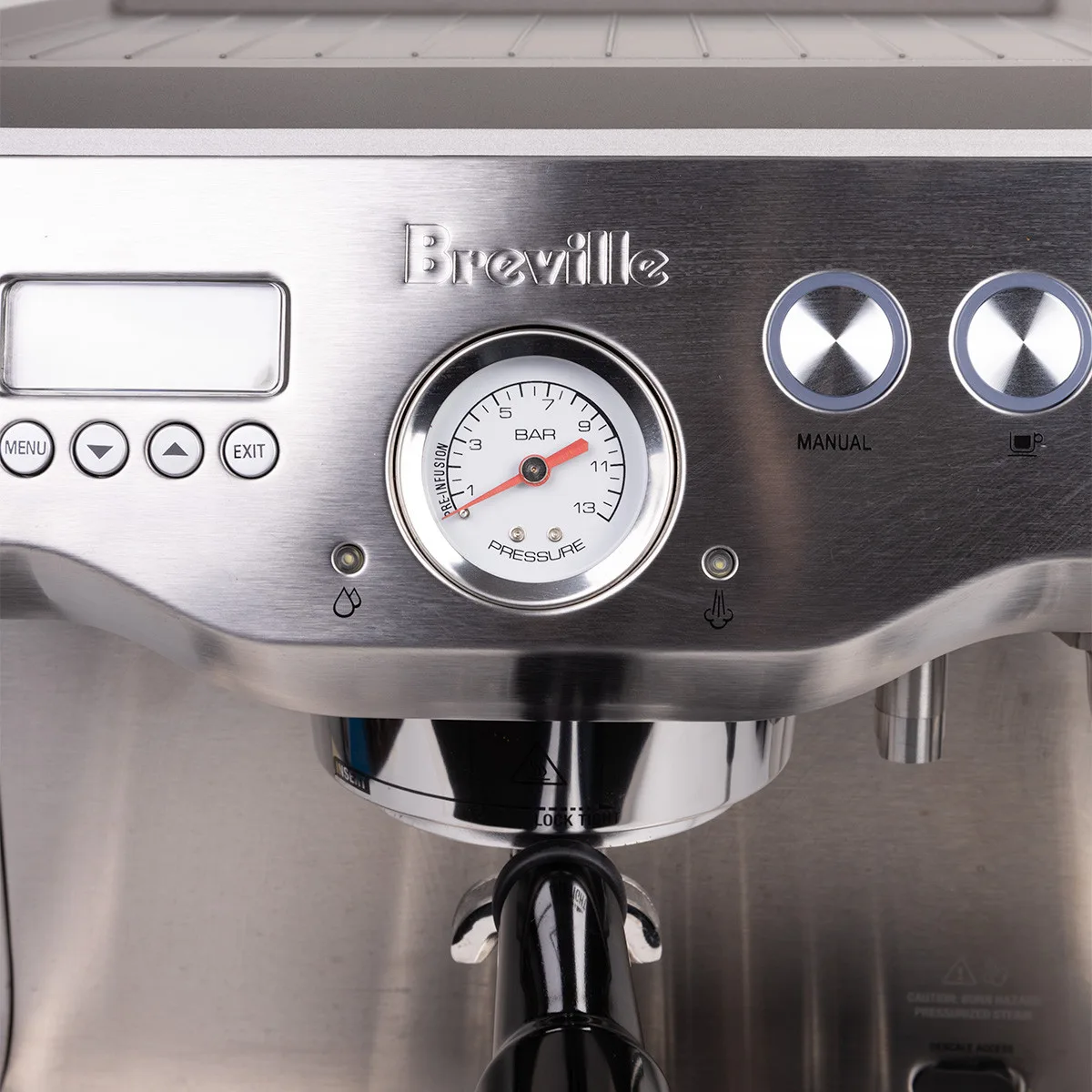 Breville espresso machine gauge line tube