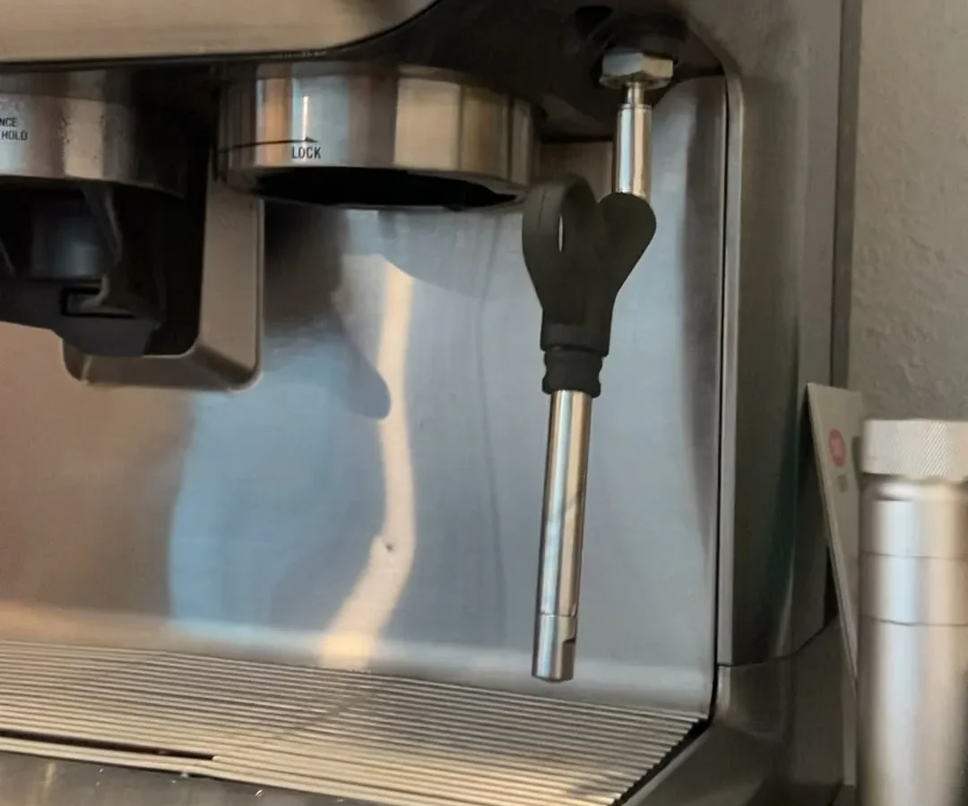 Breville steam wand tip clogged