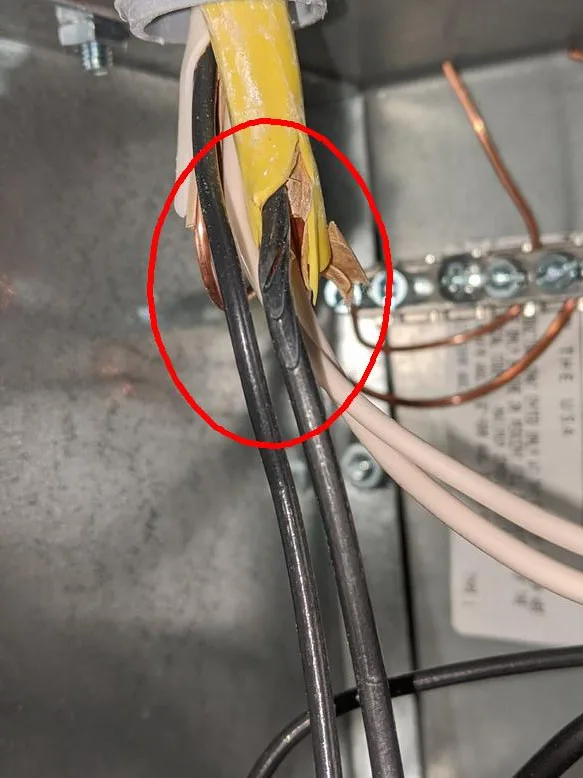 broken throttle wire