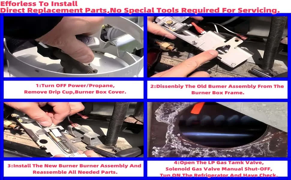 Burner assembly cleaning