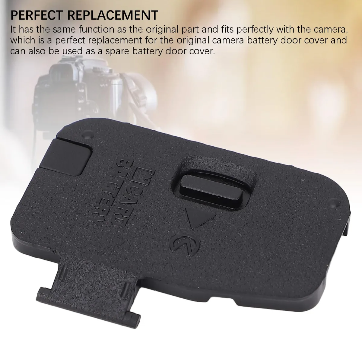 camera battery door open recording