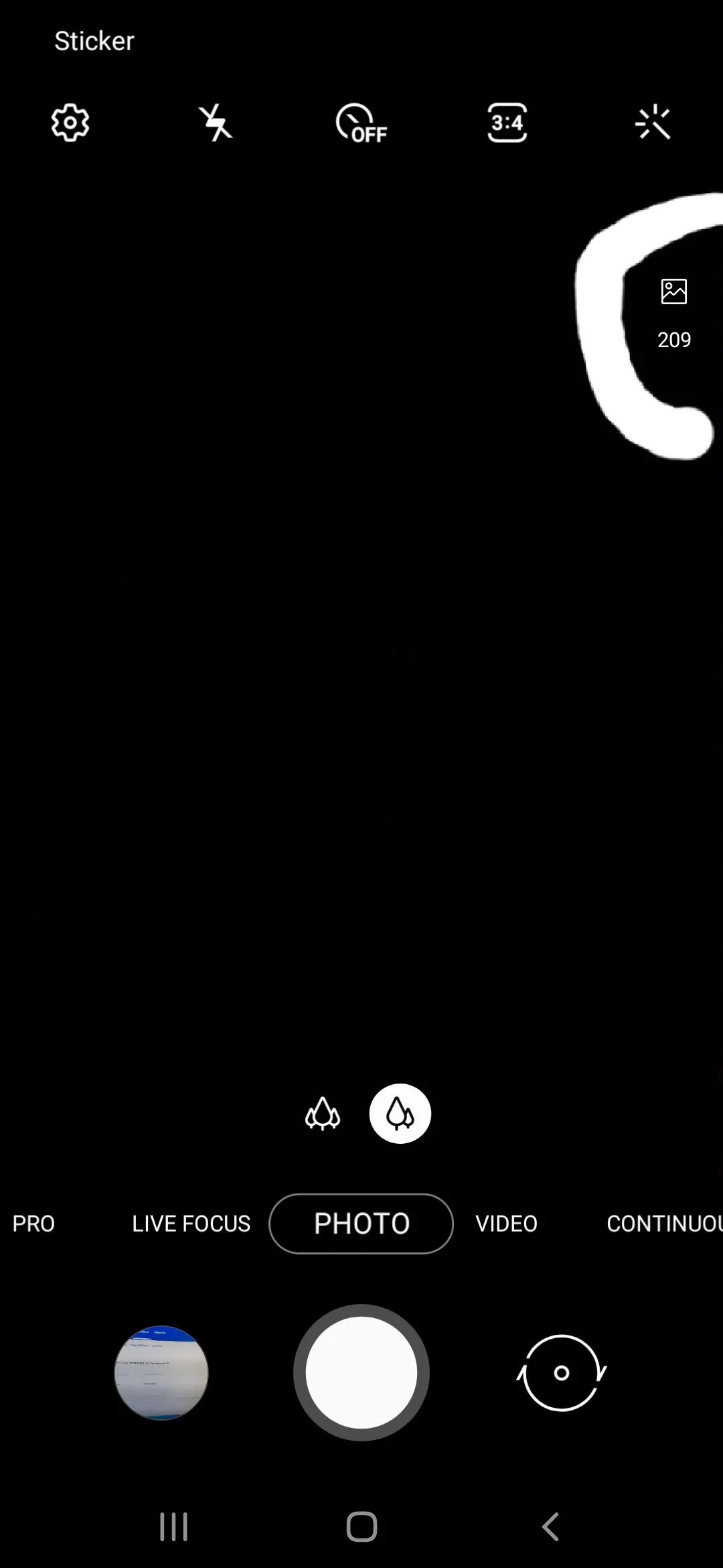 camera blank screen troubleshooting
