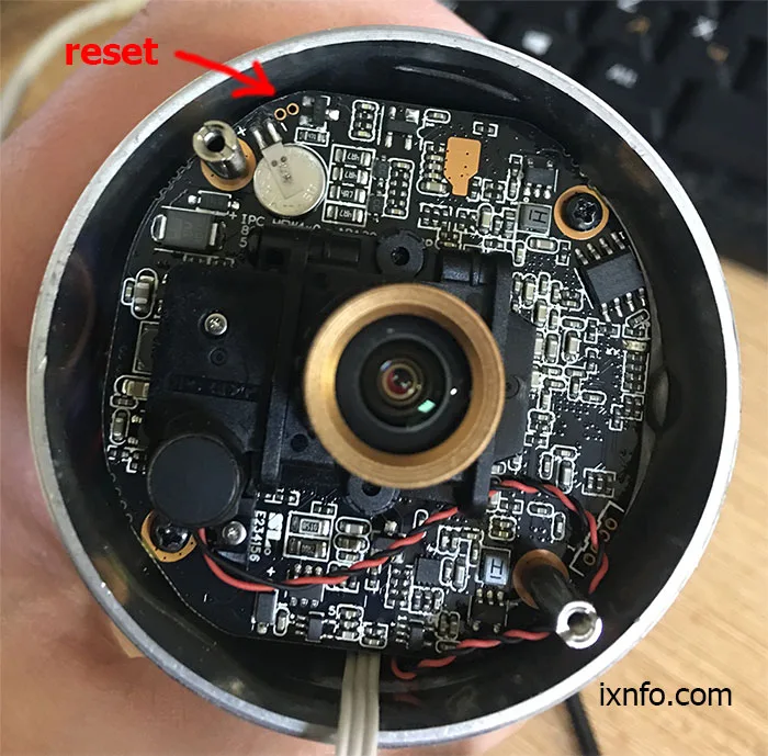 camera hard reset procedure