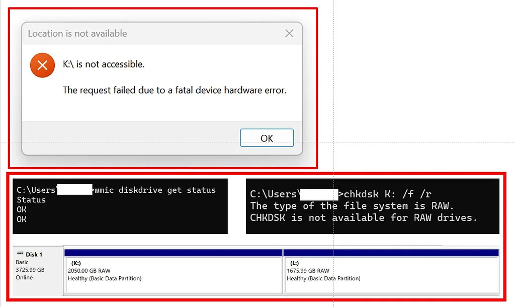 camera RAW file problems troubleshooting