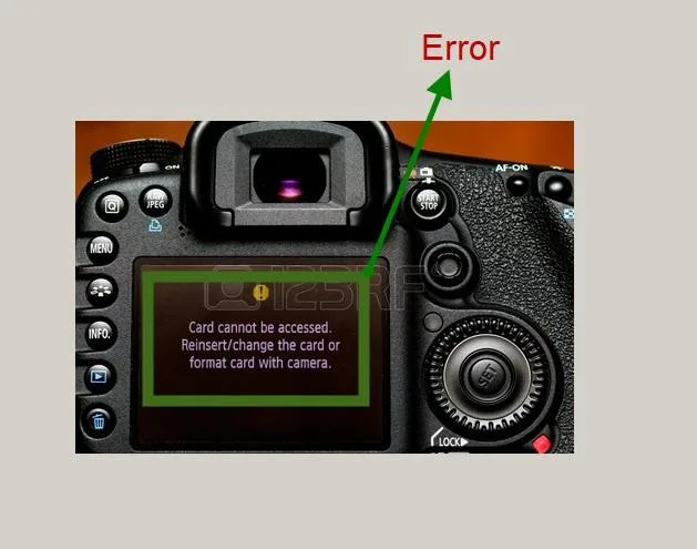 camera storage problems troubleshooting
