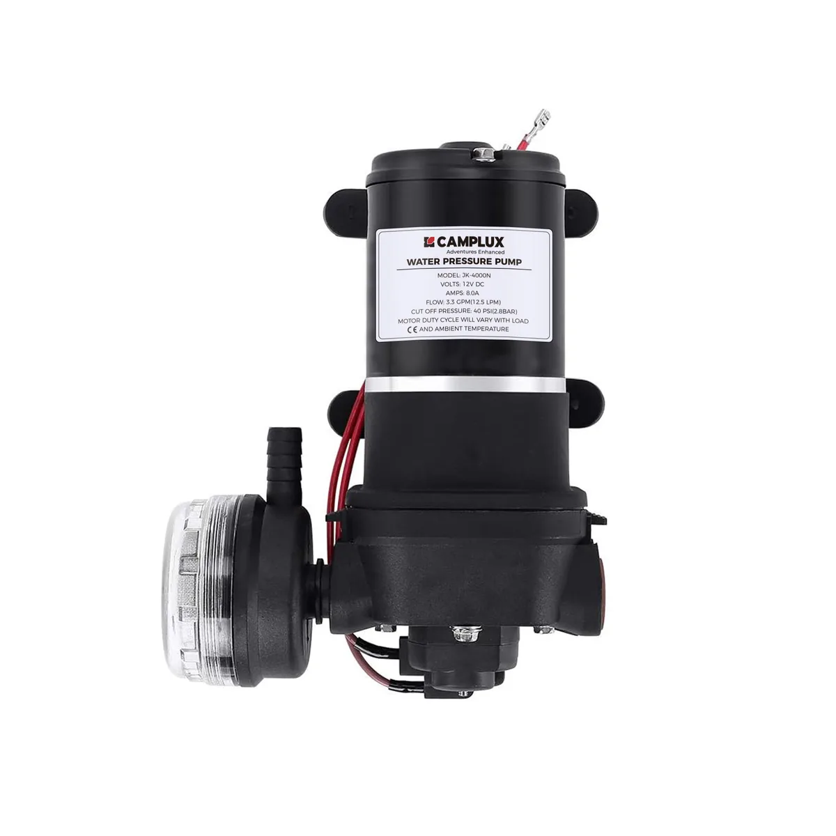 Camplux water filter cleaning