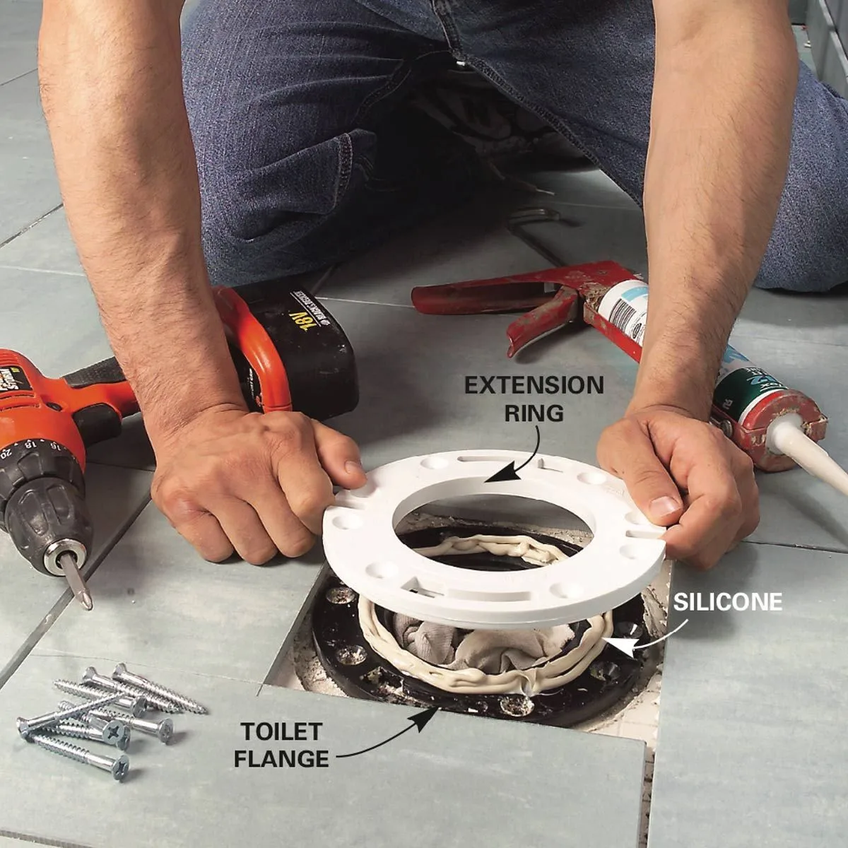 Can You Move A Toilet On A Concrete Slab