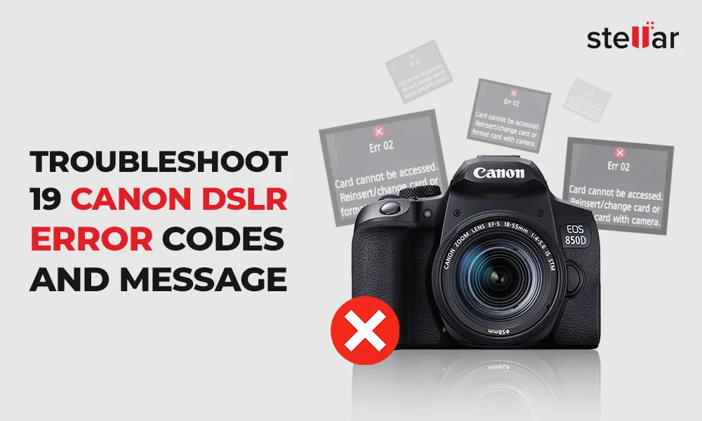 Canon EOS 80D error code