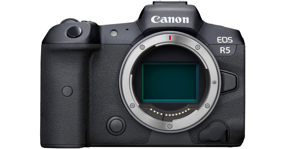 Canon EOS R5 troubleshooting