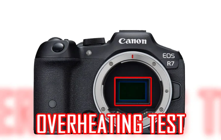 Canon EOS R7 overheating