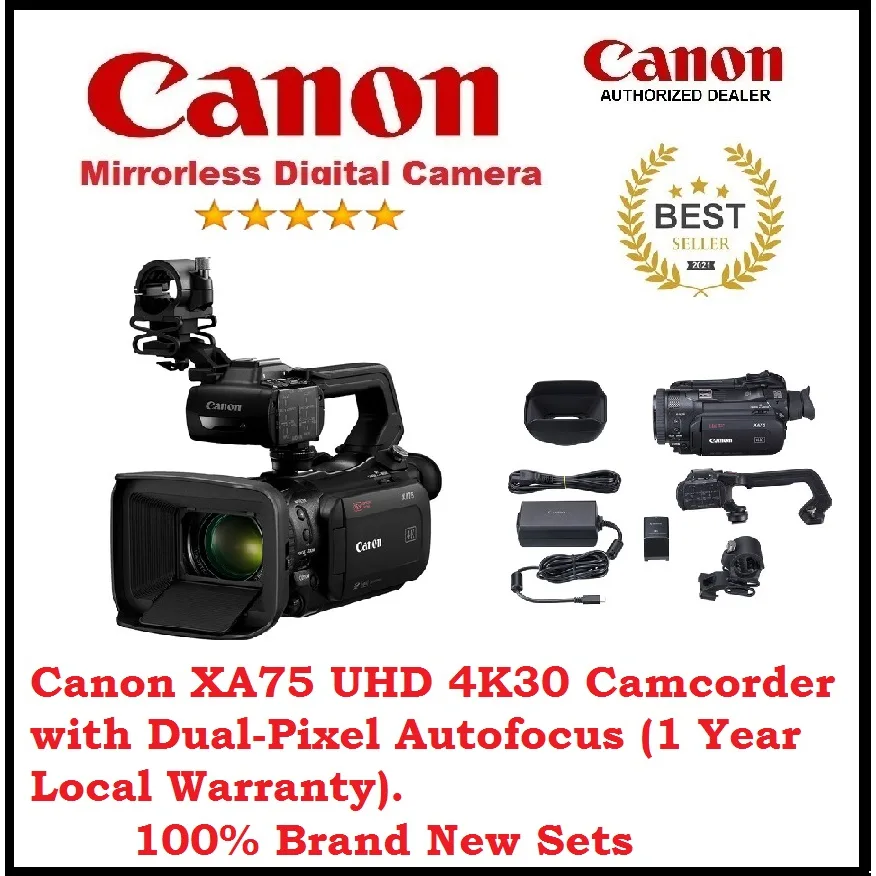 Canon XA75 autofocus problems