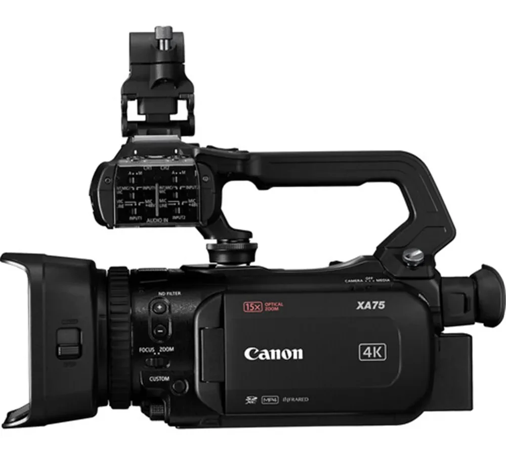 Canon XA75 troubleshooting