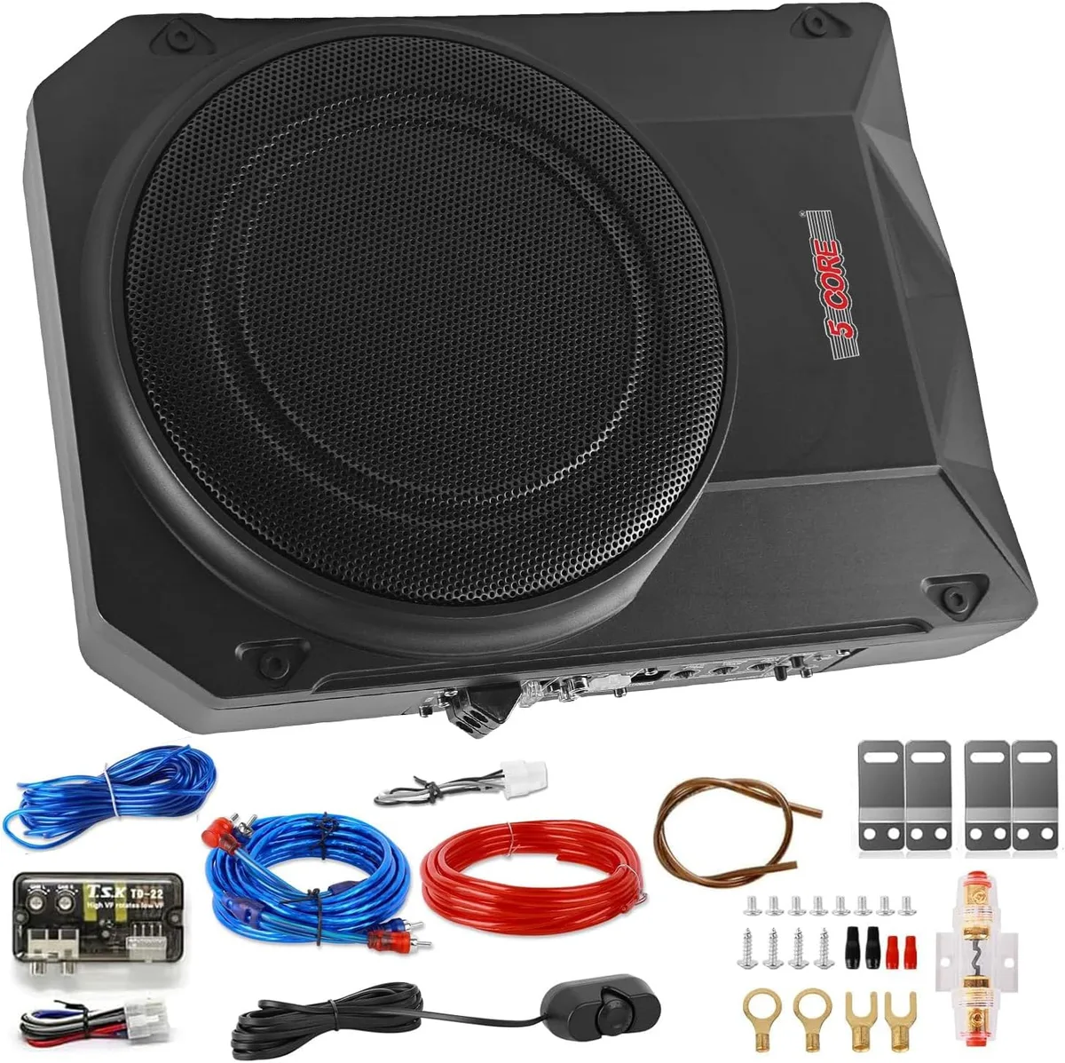 car audio amplifier under seat