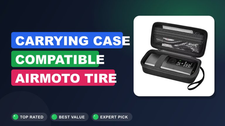 Carrying Case Compatible Airmoto Tire Inflator Review