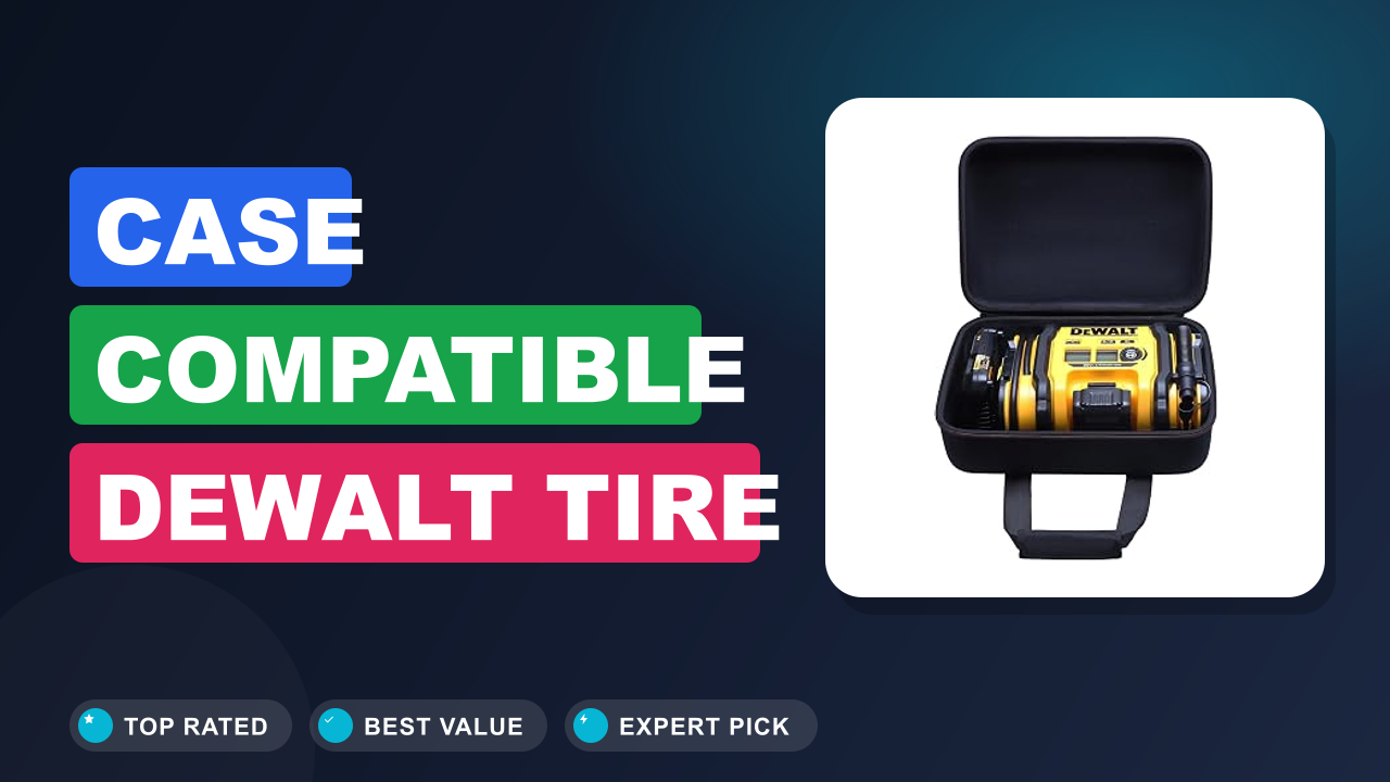 Case Compatible DEWALT Tire Inflator Portable Review