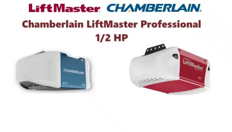Chamberlain Liftmaster Pro 1 2 Hp Troubleshooting