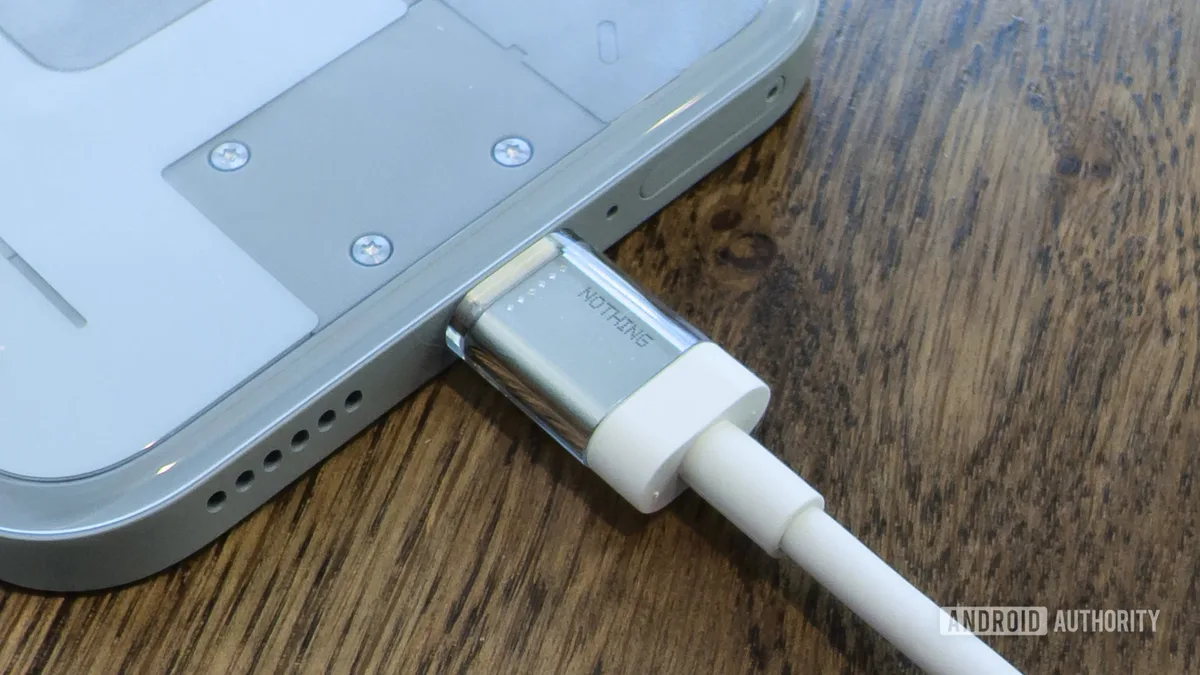 charging cable swap test
