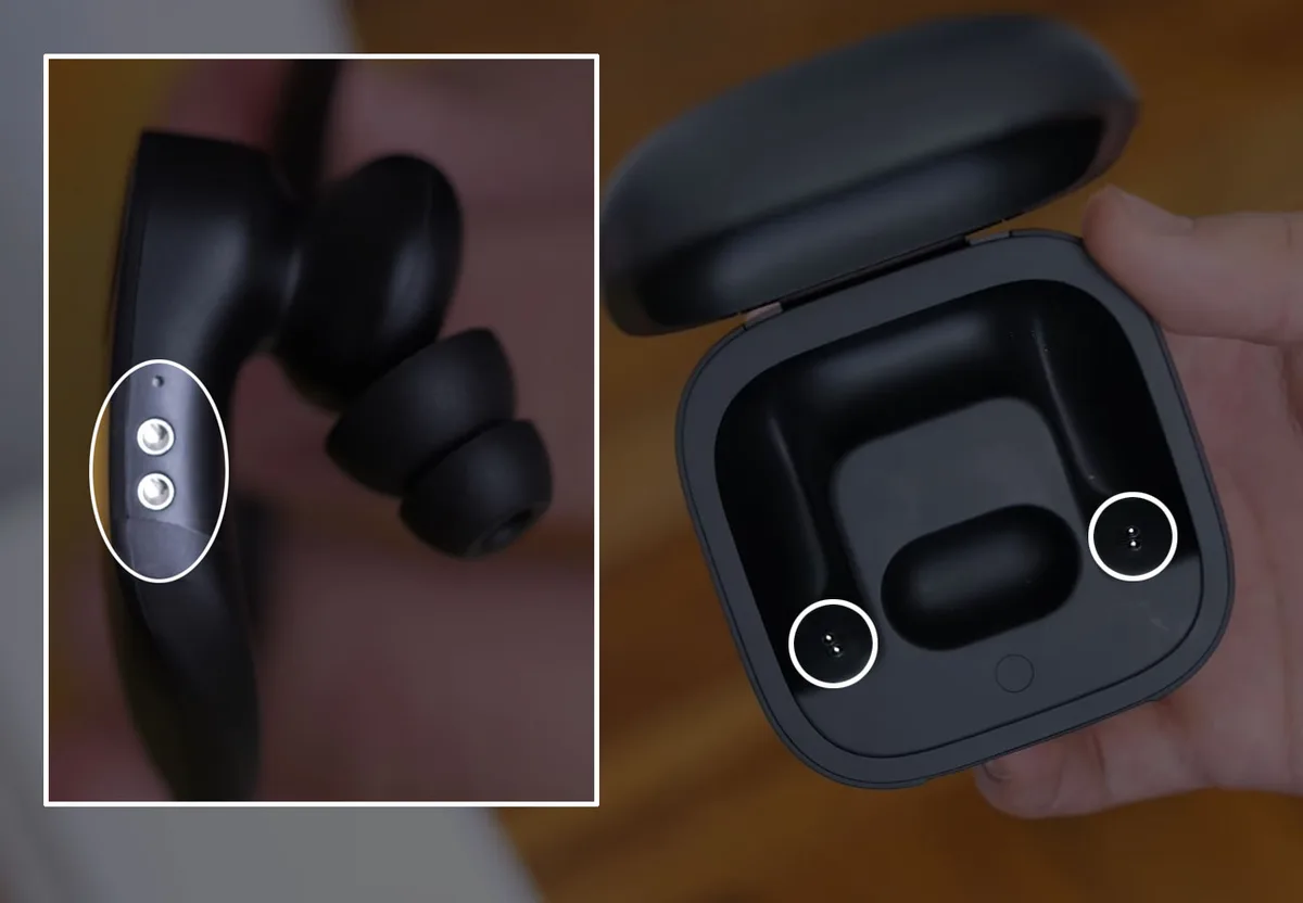 charging contacts