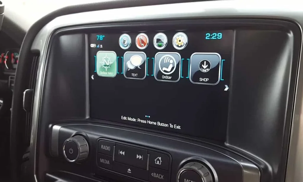 Chevy Mylink Touch Screen Not Working