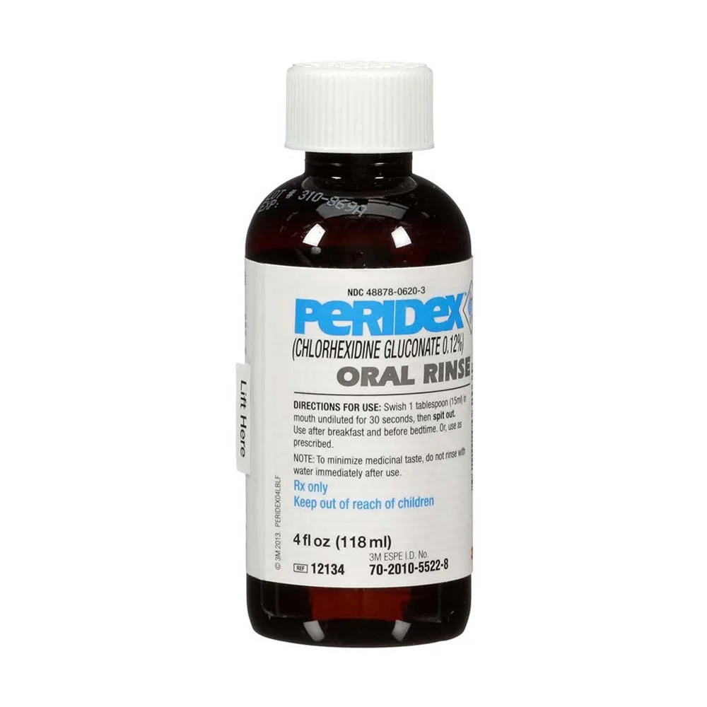 Chlorhexidine mouthwash