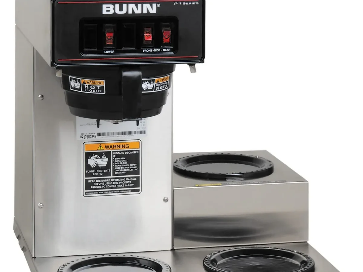 Commercial Bunn Coffee Maker Troubleshooting