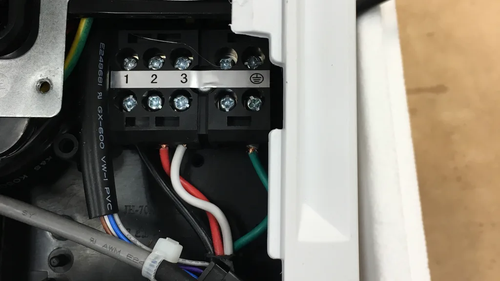 communication wiring terminal block