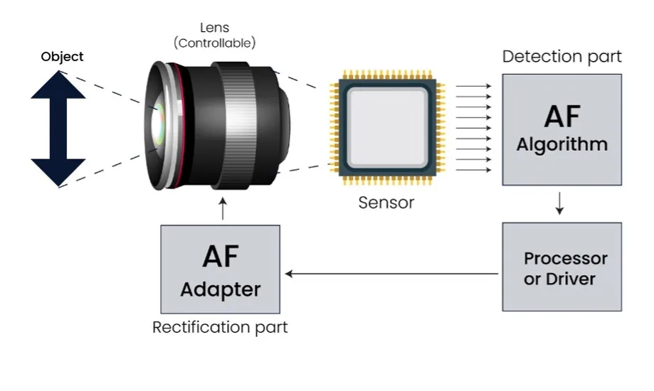 contrast detection autofocus