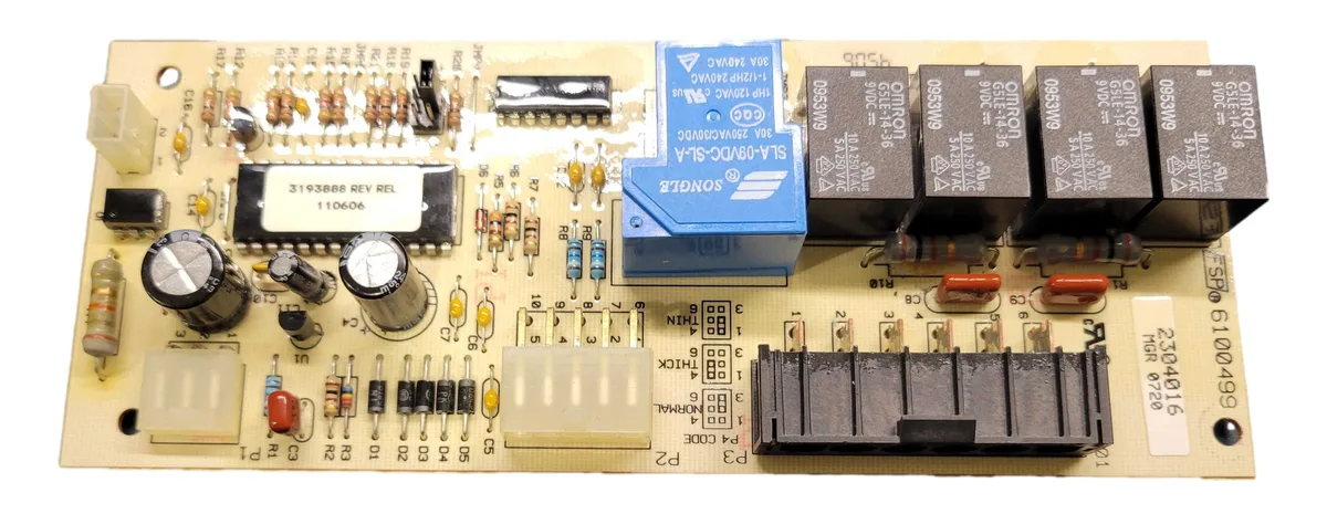 Control board diagnostic LED