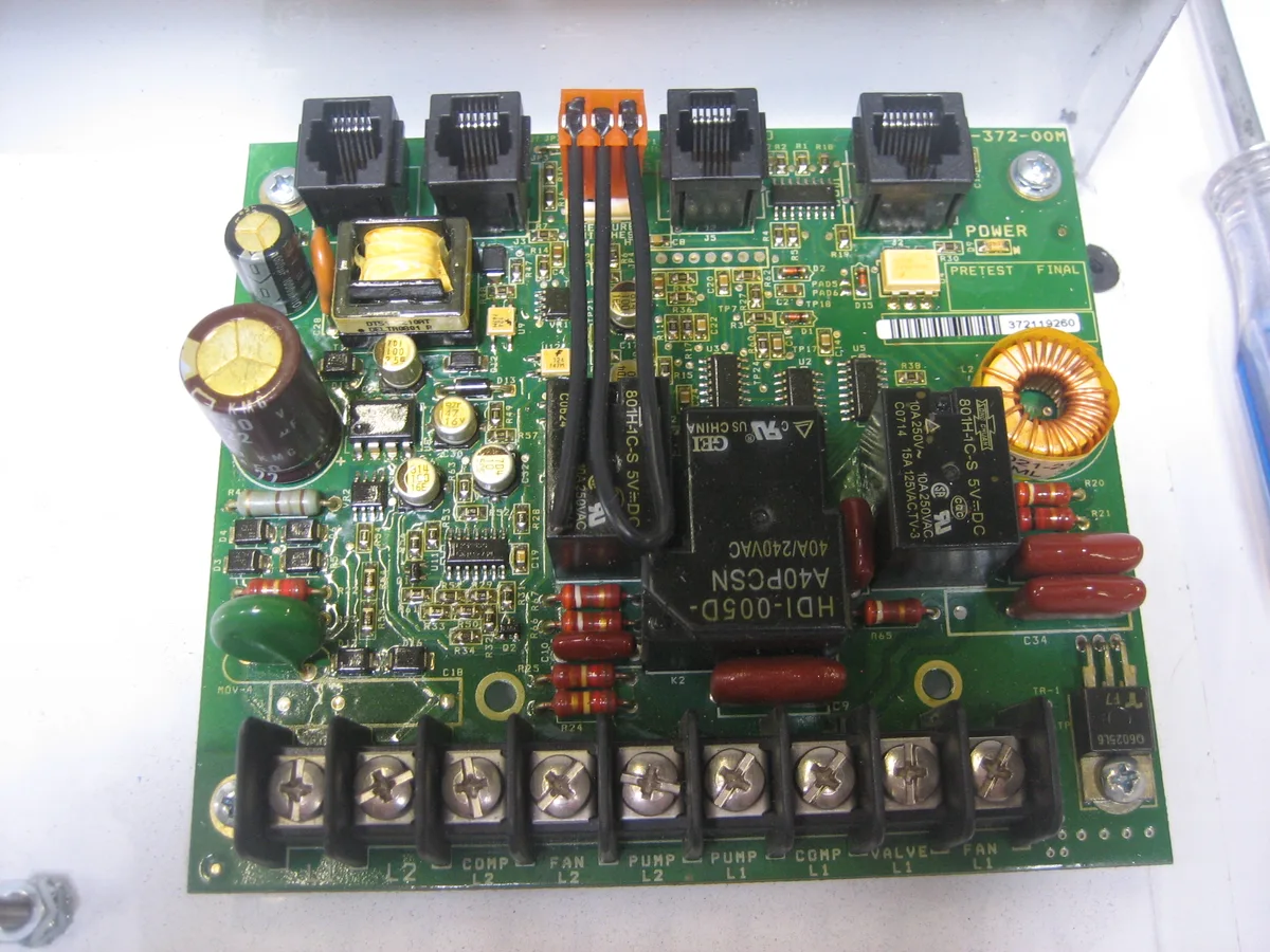 control board fault code