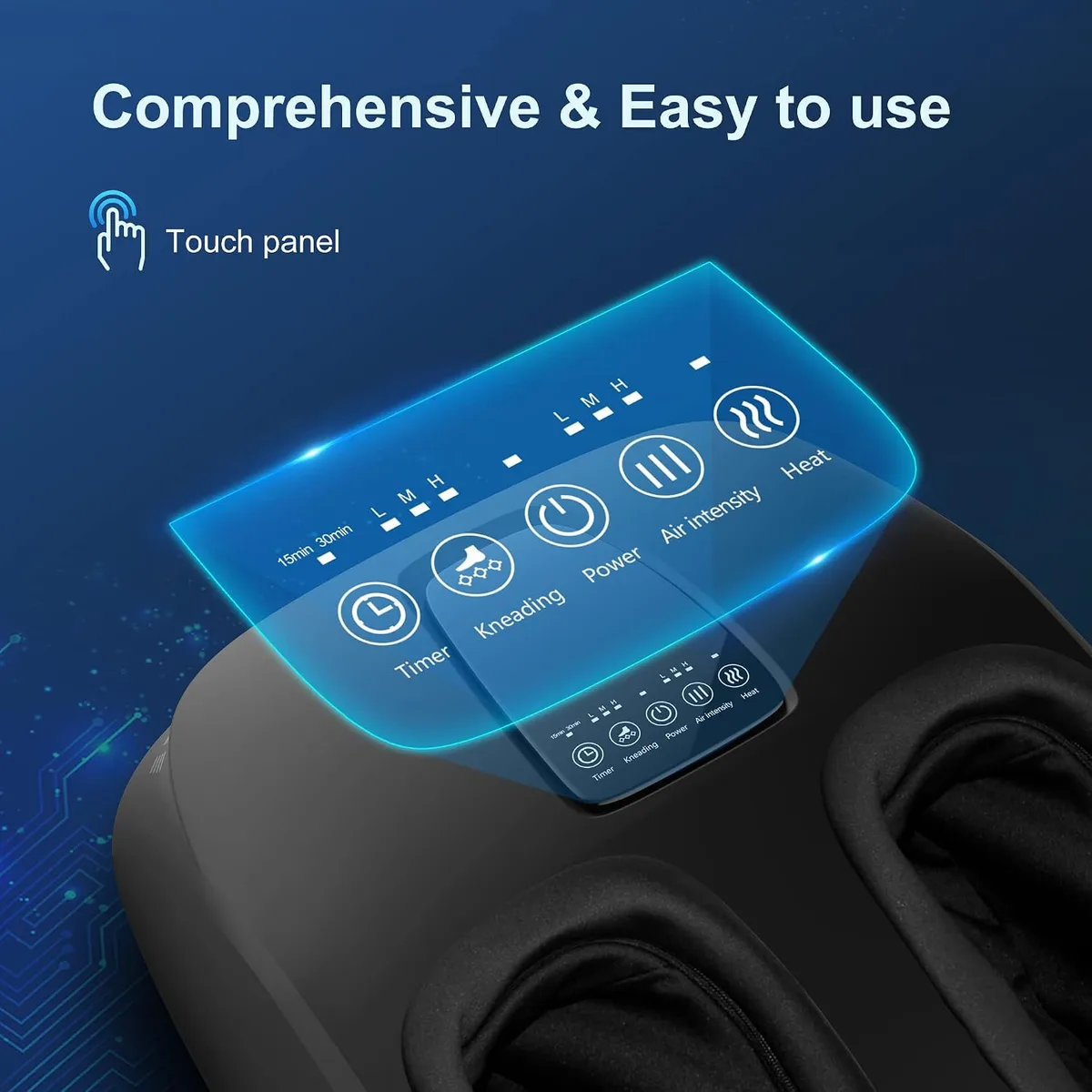 Control panel membrane buttons