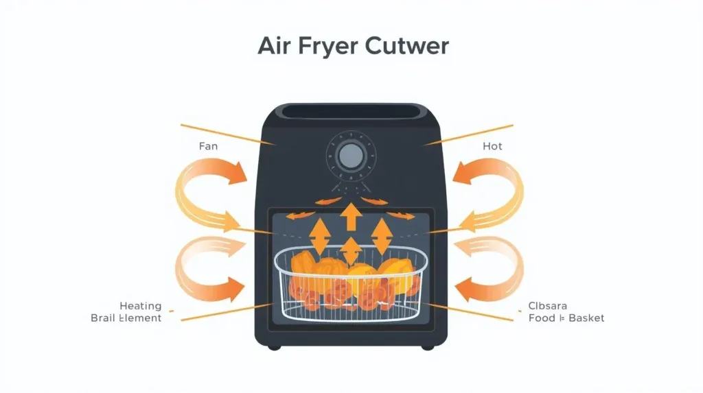 Convection heat cooking