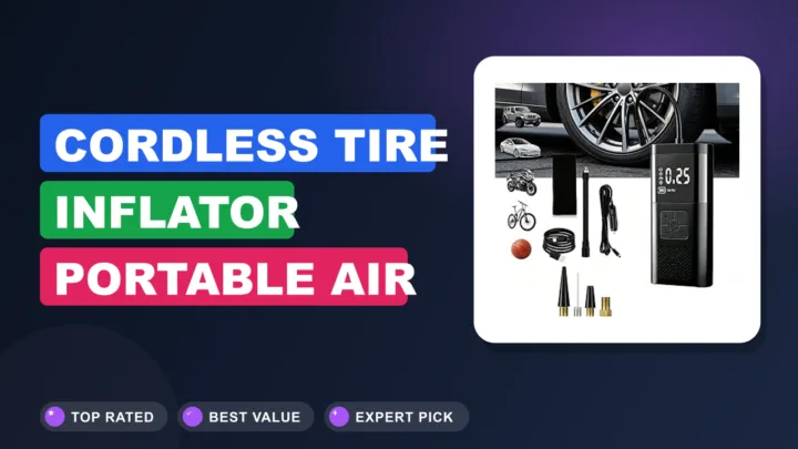 Cordless Tire Inflator Portable Air Compressor Review