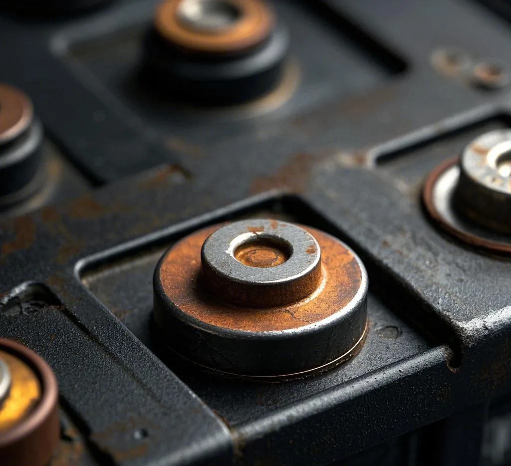 corroded battery contacts