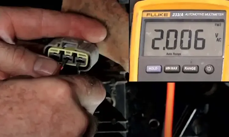Crank position sensor testing diagram