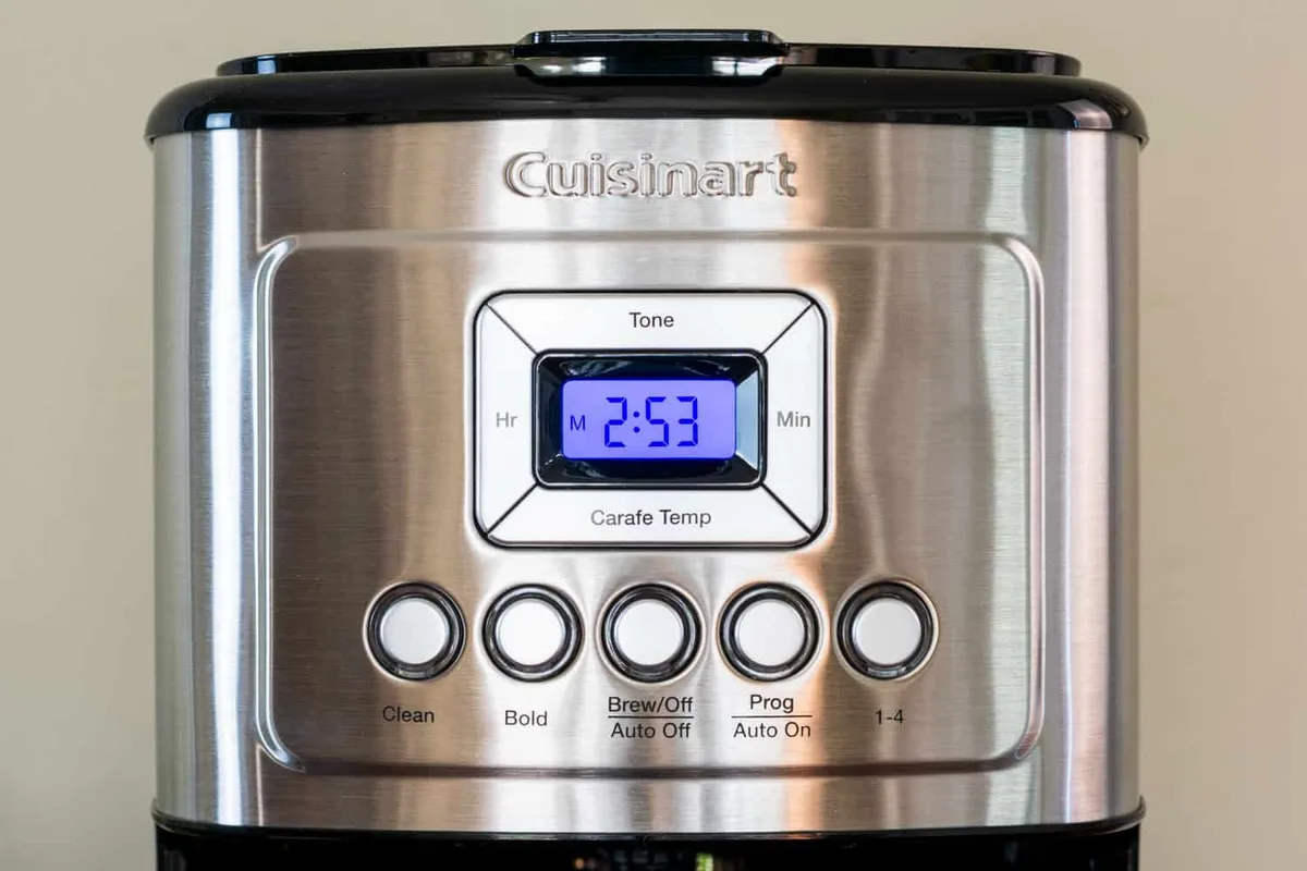 Cuisinart SS-10 control panel
