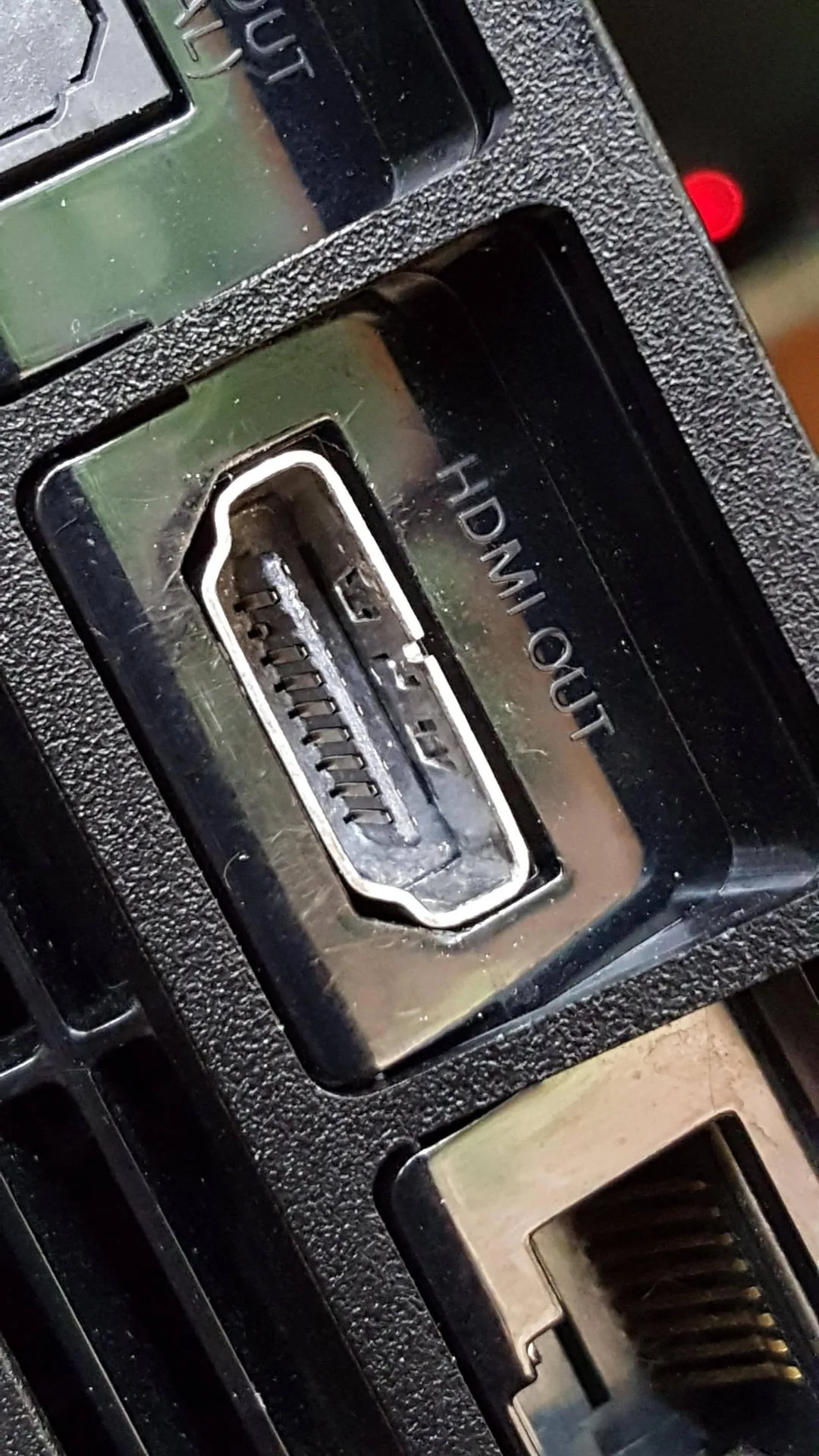 damaged HDMI port Toshiba