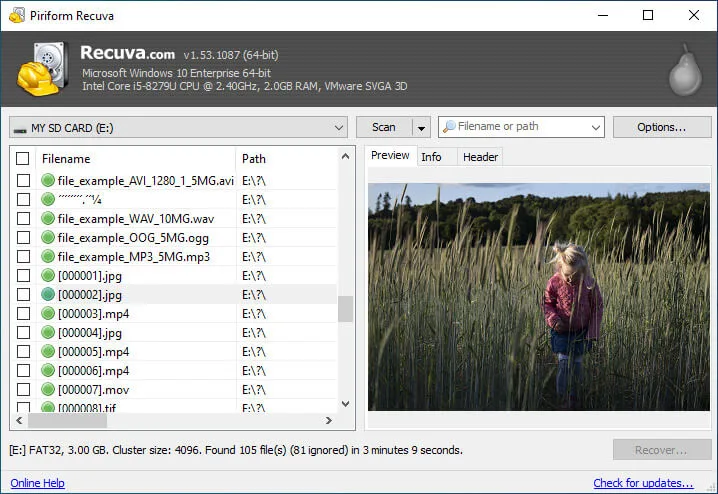 data recovery software