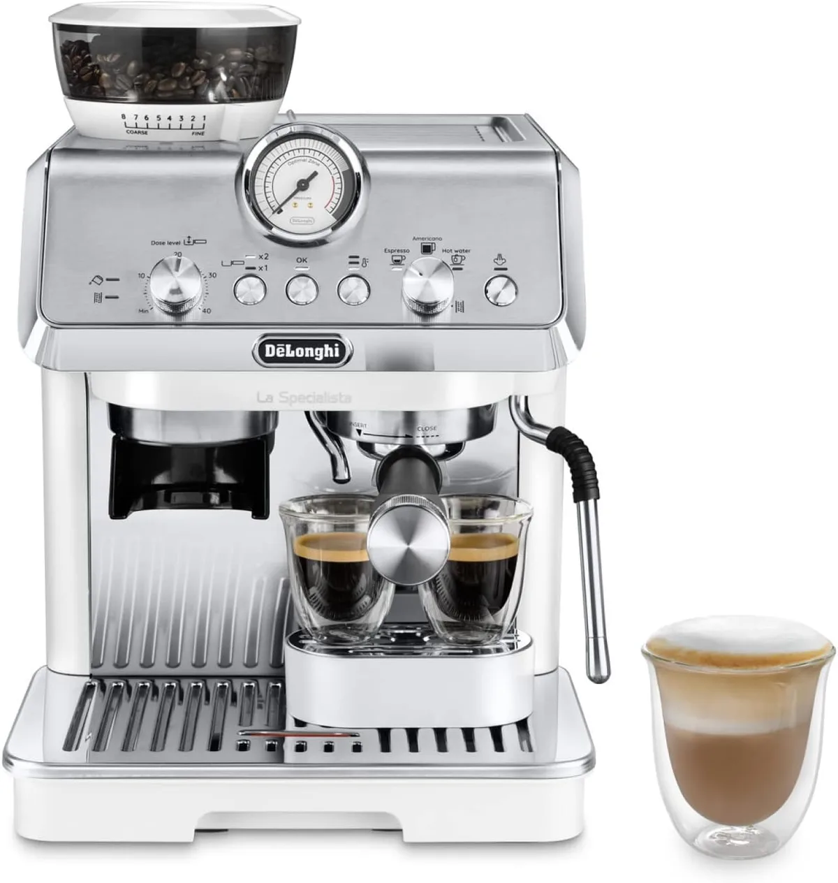 De'Longhi La Specialista espresso machine front view