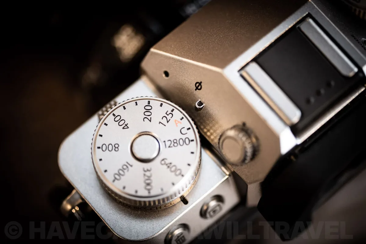 Dedicated ISO dial