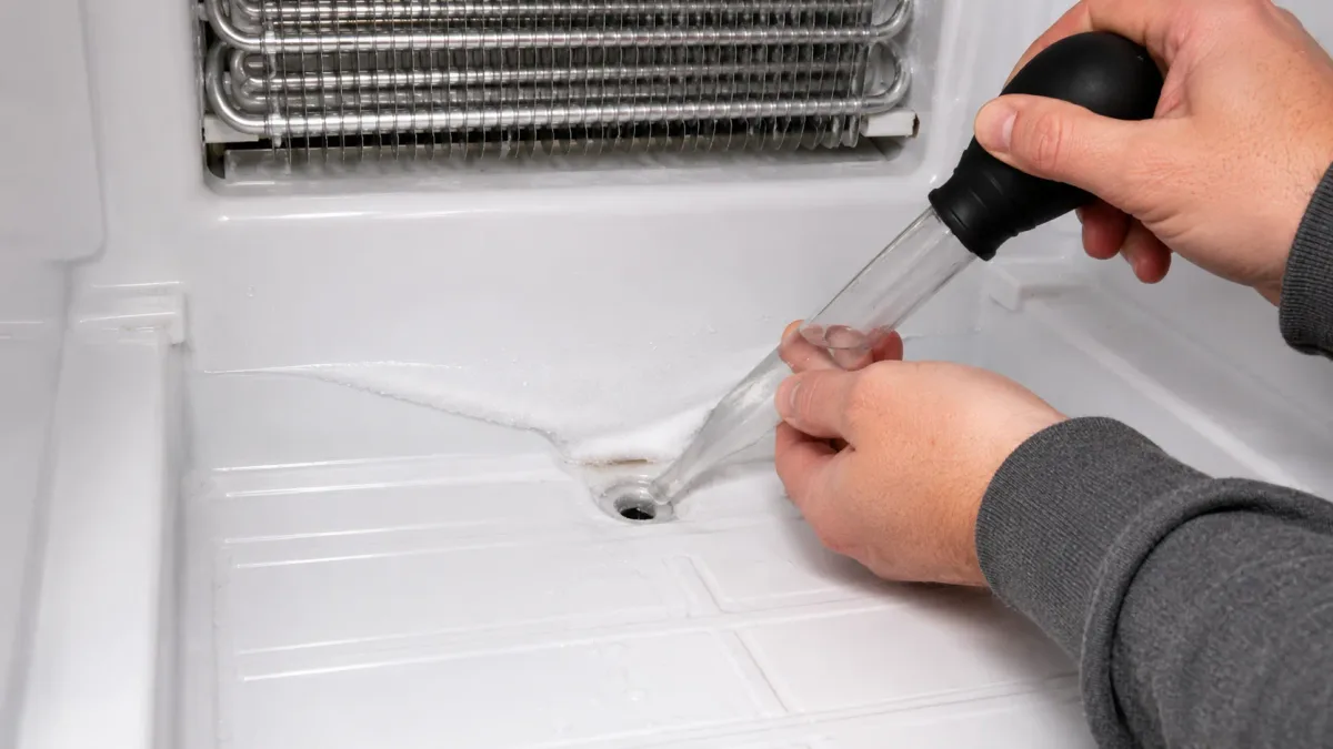 defrost drain tube