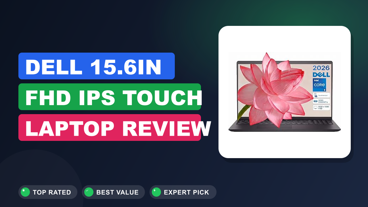 Dell 15.6in FHD IPS Touch Laptop Review