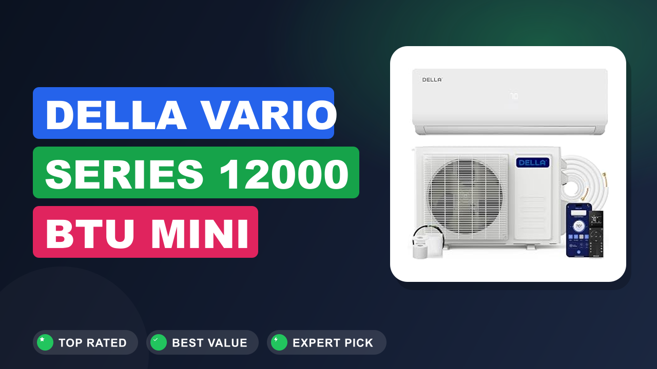 DELLA Vario Series 12000 BTU Mini Review